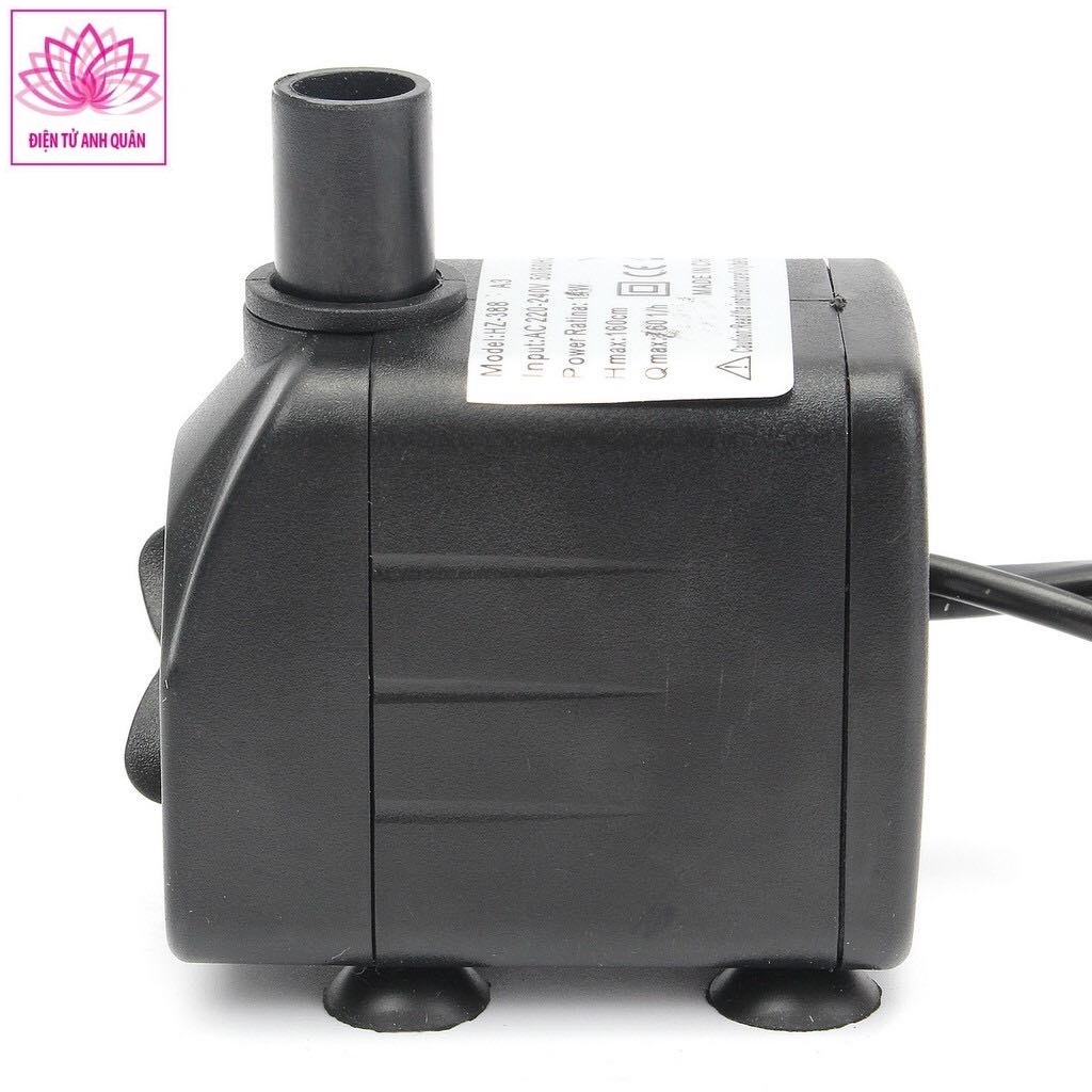 Máy bơm phun nước có đèn LED cho hồ cá cảnh.