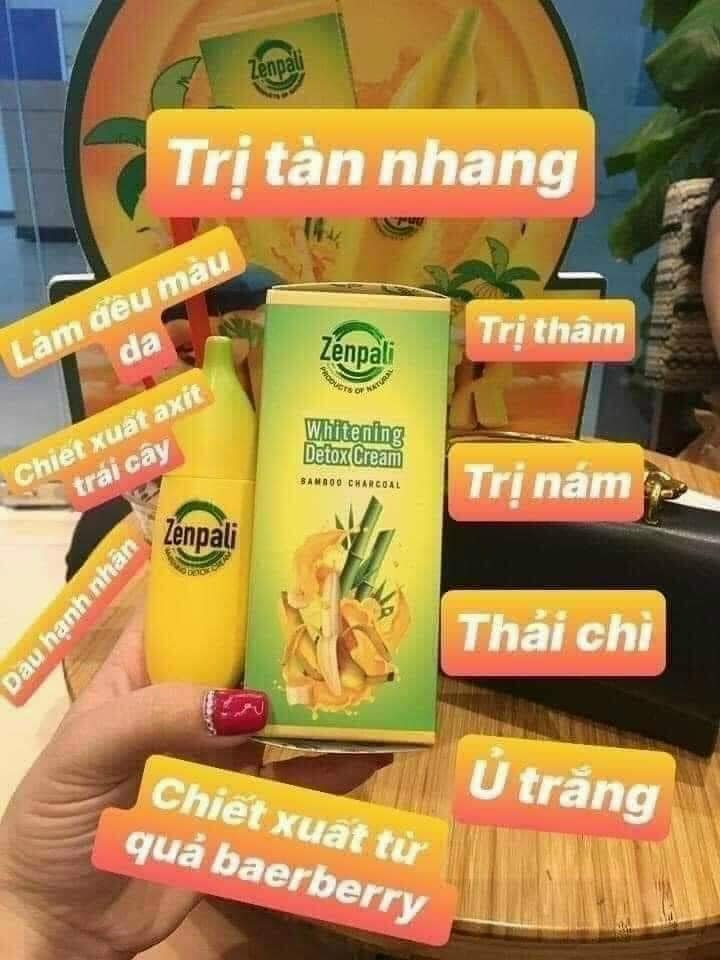 Kem Chuối Cấy Trắng Thải Chì ZENPALI