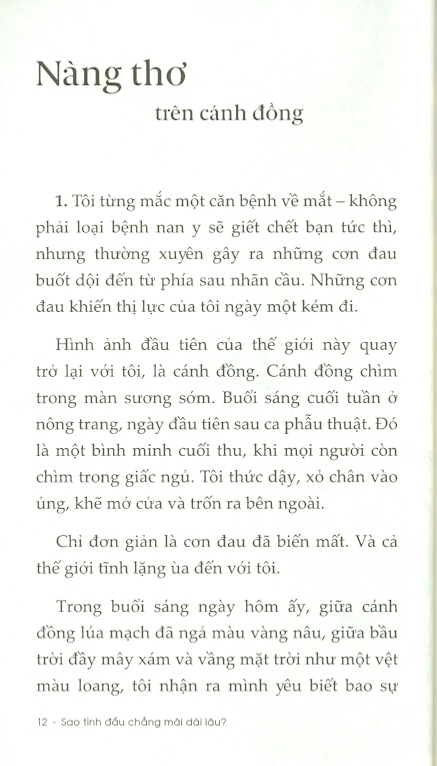 Sao Tình Đầu Chẳng Mãi Dài Lâu