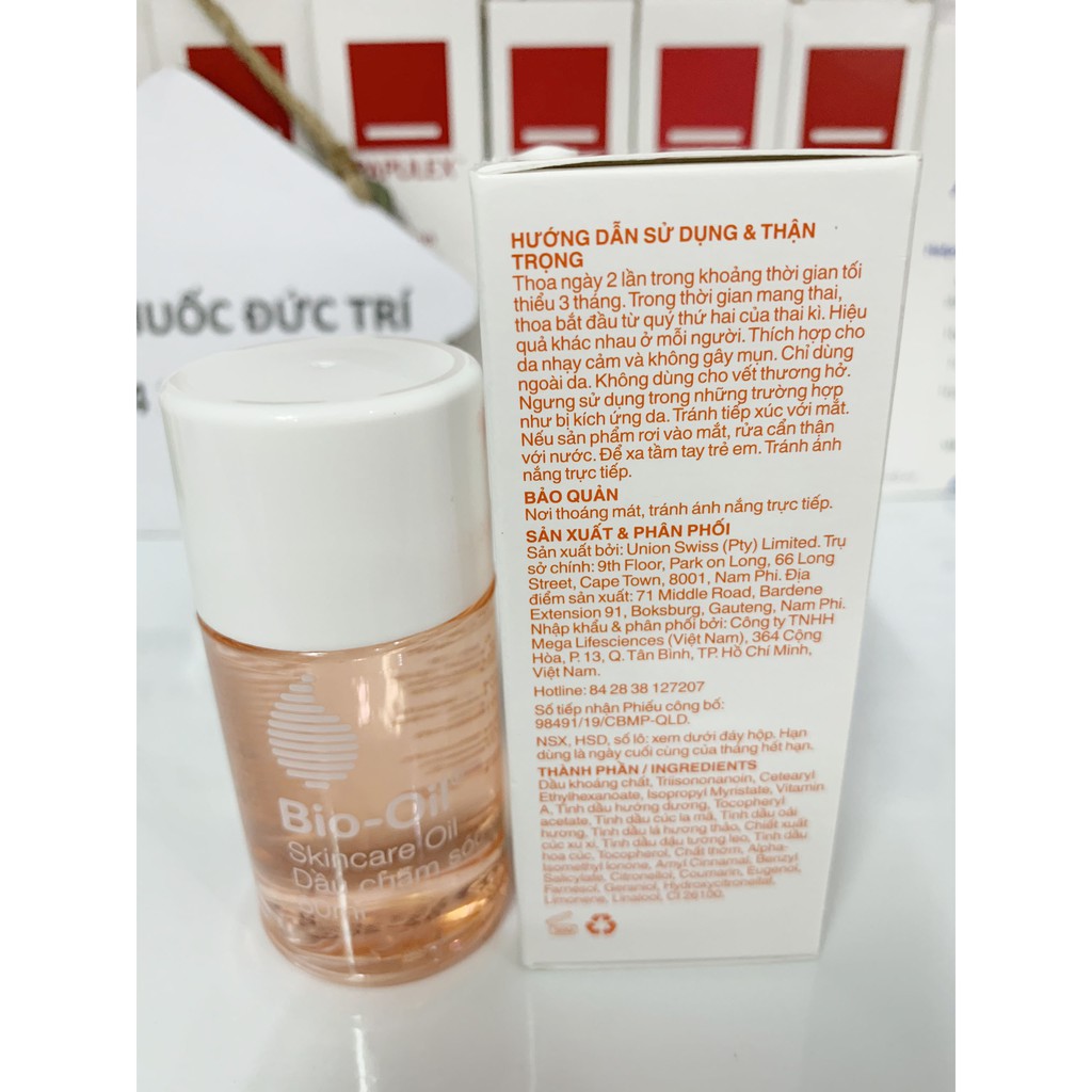 DẦU BIO OIL GIẢM RẠN DA, MỜ SẸO HIỆU QUẢ [Hàng nhập khẩu chính hãng, date luôn xa nhất, mẫu mới nhất]