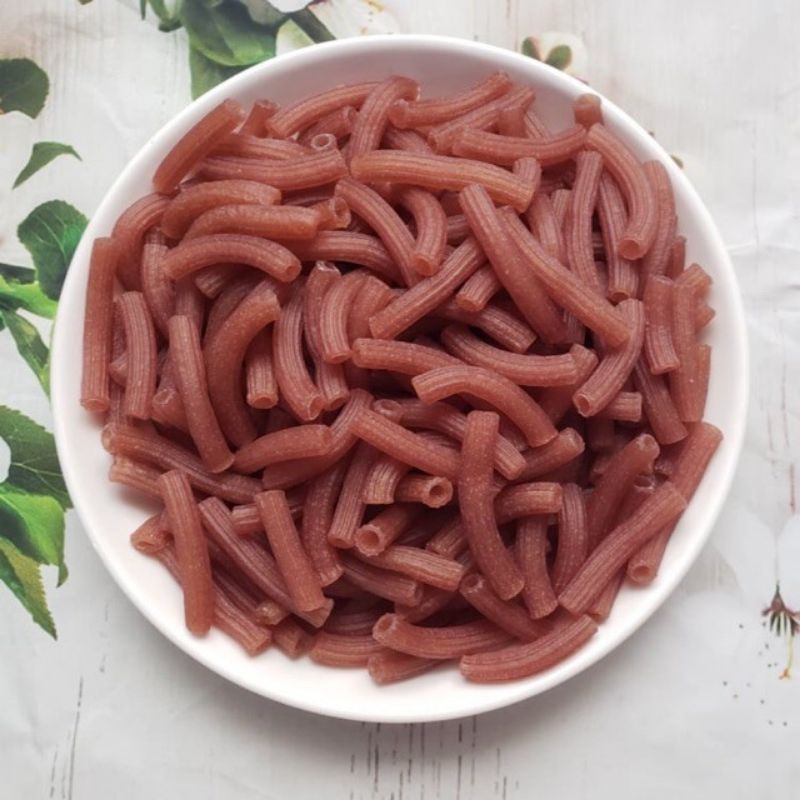 500g Nui ống gạo lứt đỏ