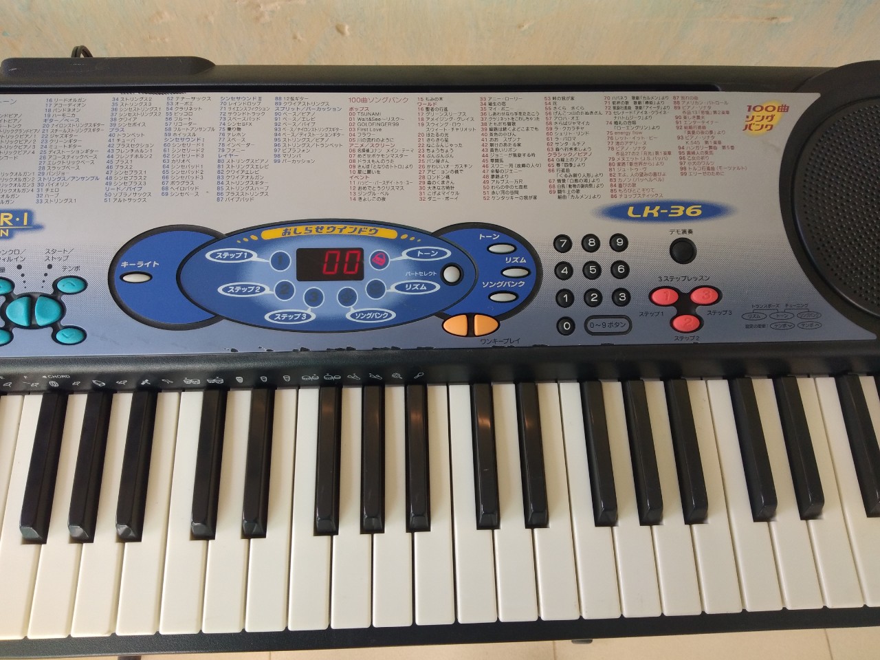 đàn organ casio lk36,phím sáng