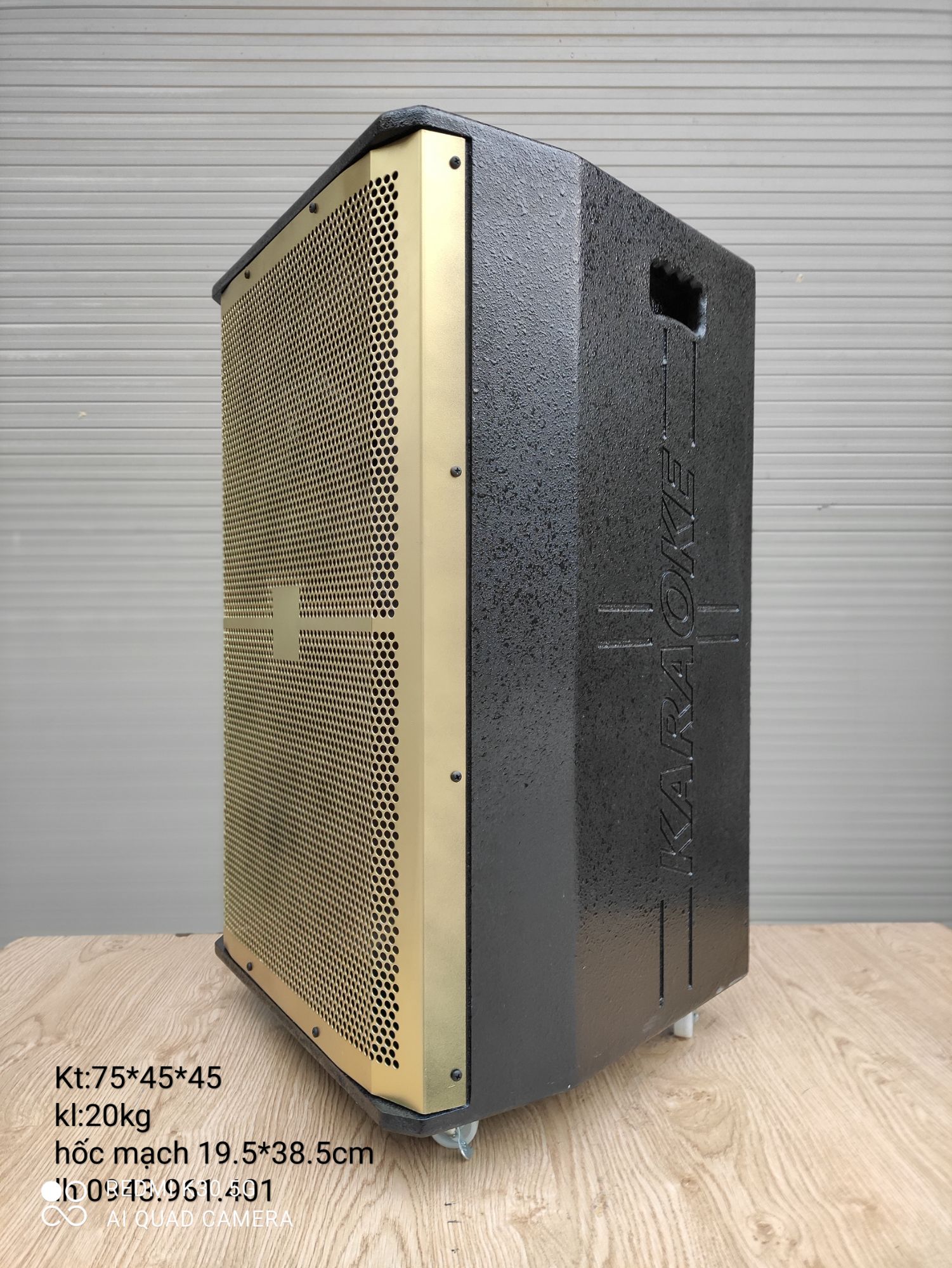 Vỏ loa kéo bass 40