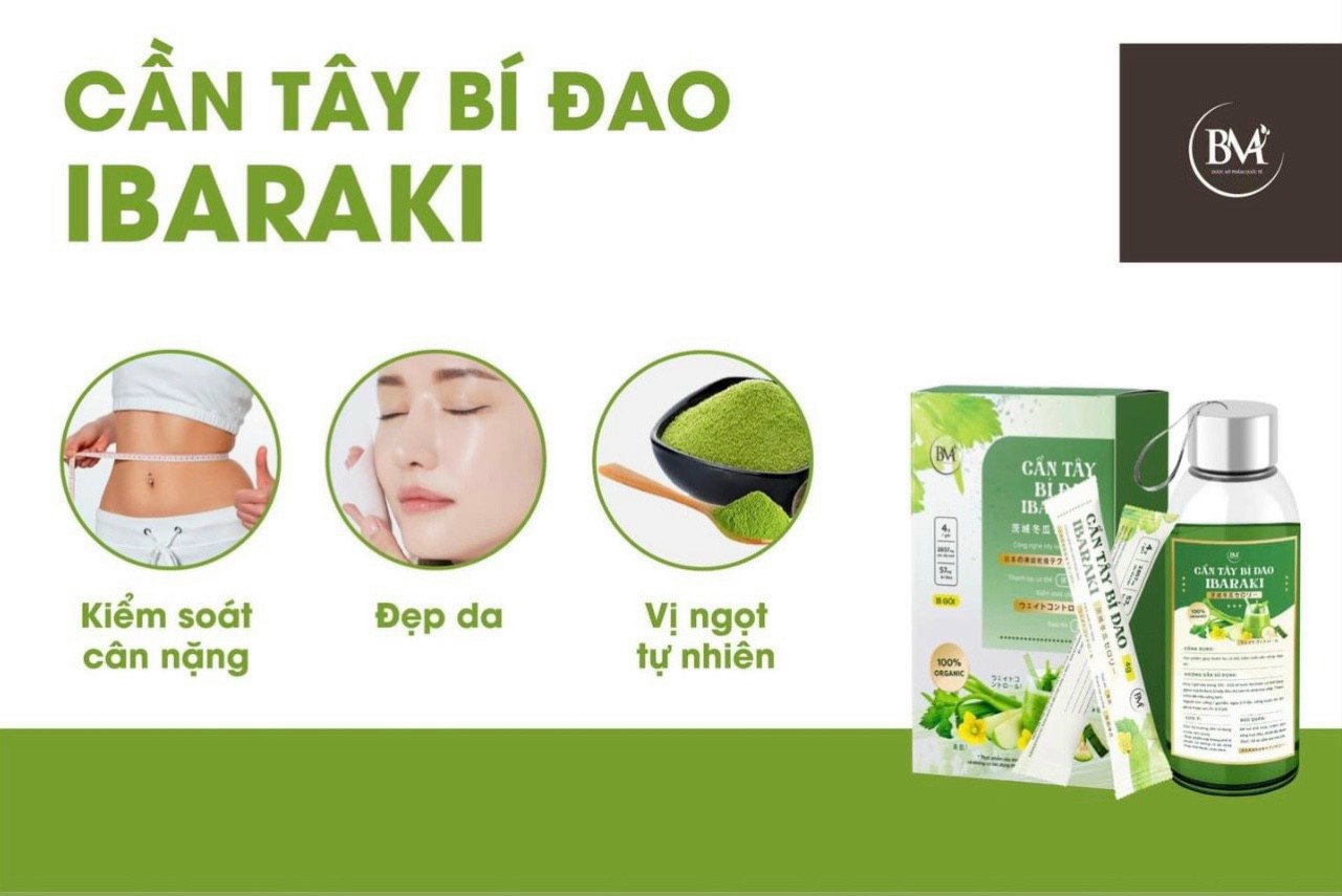 [Mẫu mới ] CẦN TÂY BÍ ĐAO IBARAKI-DETOX