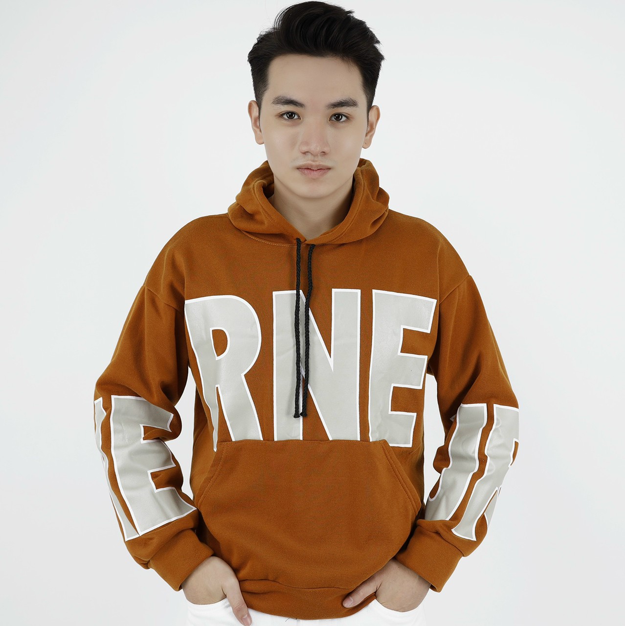 Áo khoác nỉ, áo khoác hoodie nam thời trang, ấm áp - Chất nỉ bông cao cấp dày dặn và mềm mịn MENSHOPPS KL-151