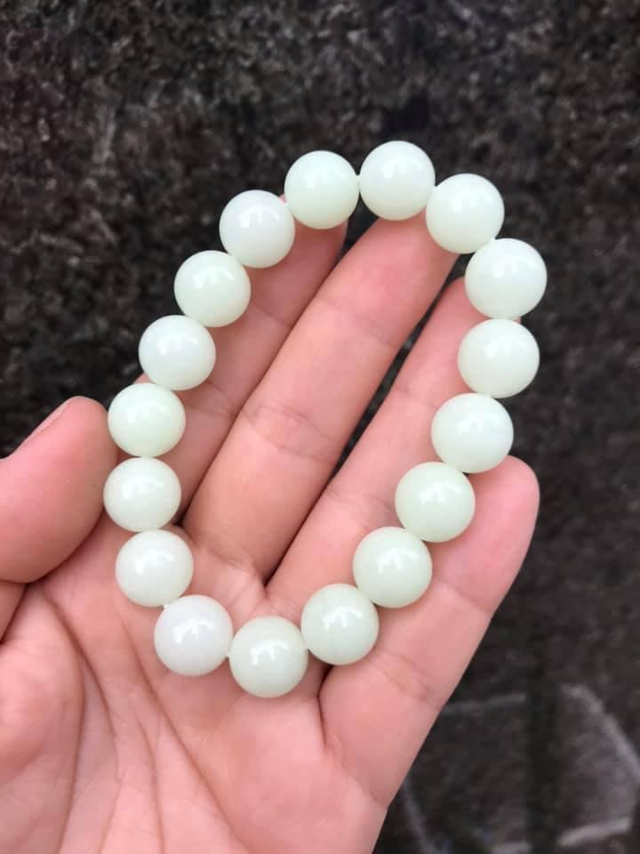 [HCM]VÒNG TAY ĐÁ DẠ QUANG 12LY