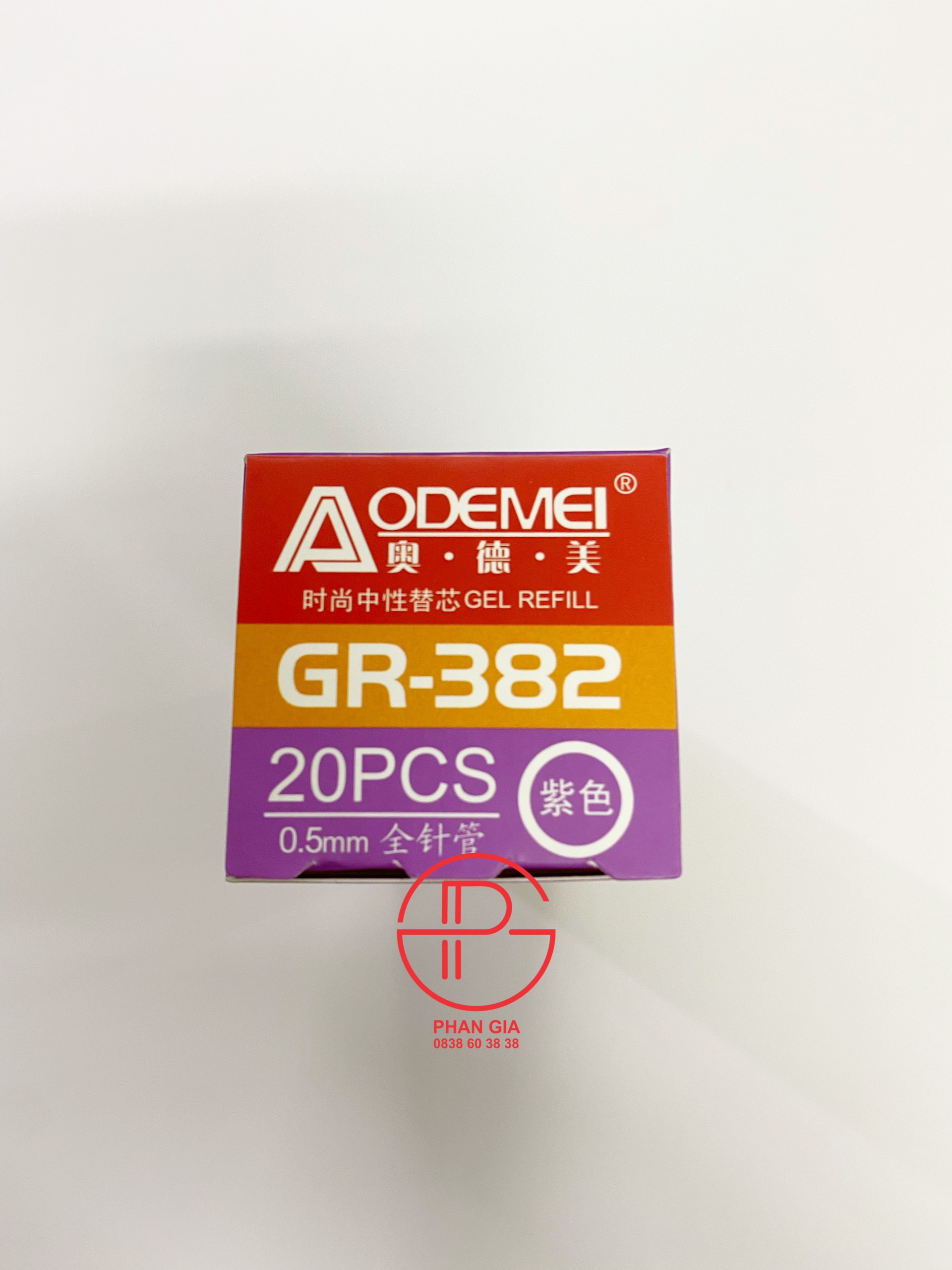 20 Ruột Bút TÍM Xóa Được ODEMEI - Ngòi 0.5mm