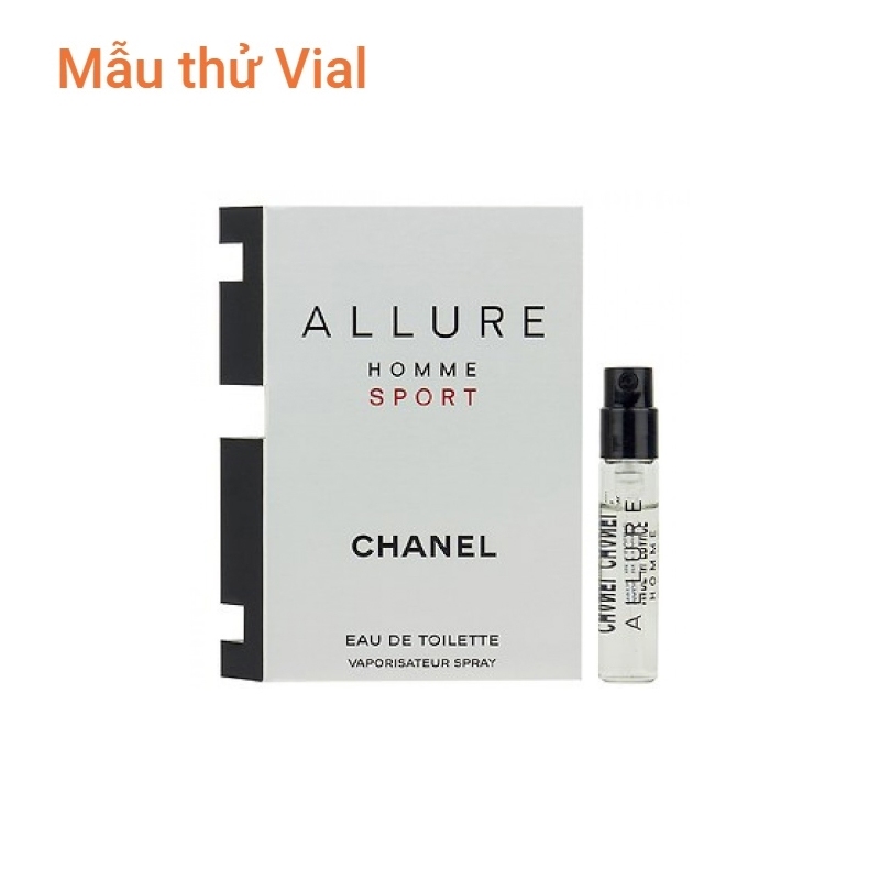 SALE - Nước hoa Vial nam Chanel Allure Homme Sport 2ml