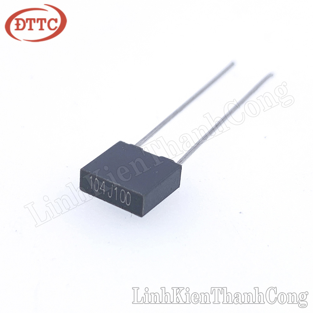 Tụ 0.1uf 104j 100v xám 5mm