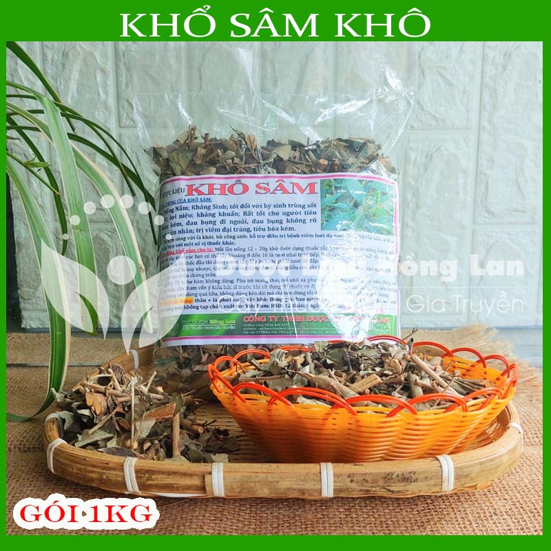✅ Khổ Sâm khô sạch đóng gói 1kg