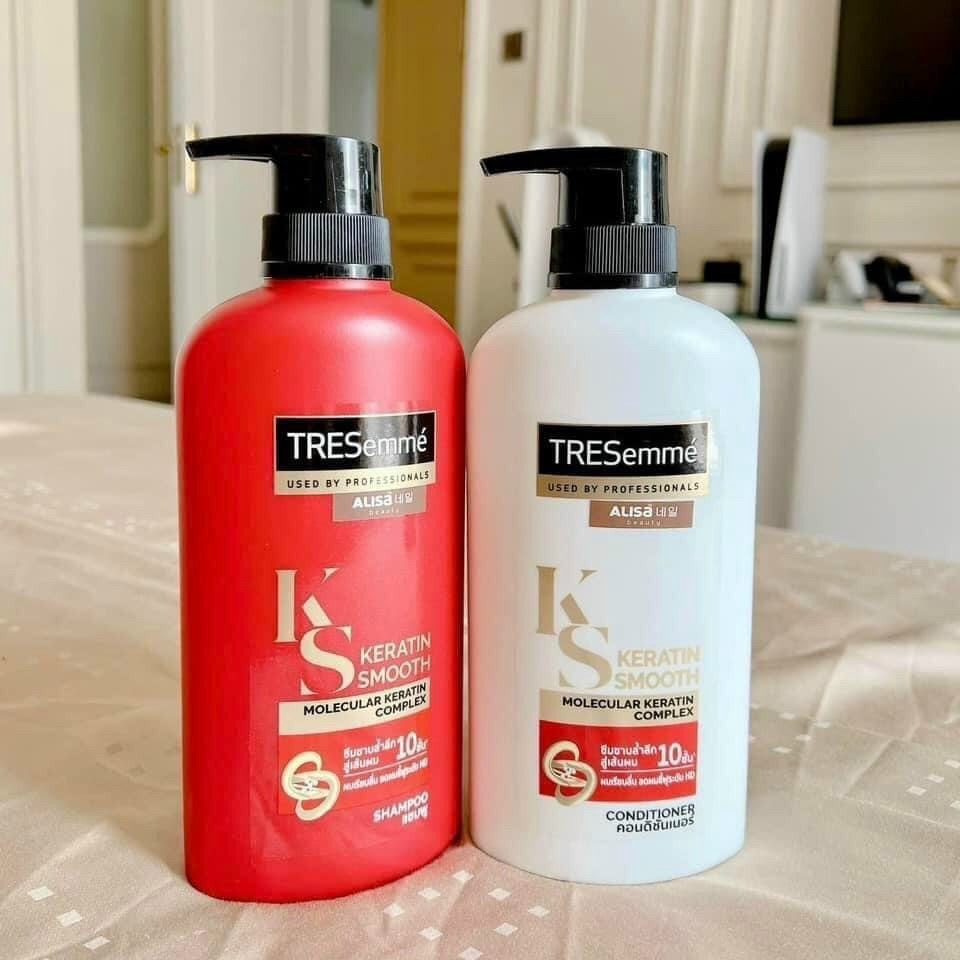 Dầu xả Tresemme Keratin Smooth thái lan chai 400ml ( Màu Trắng )