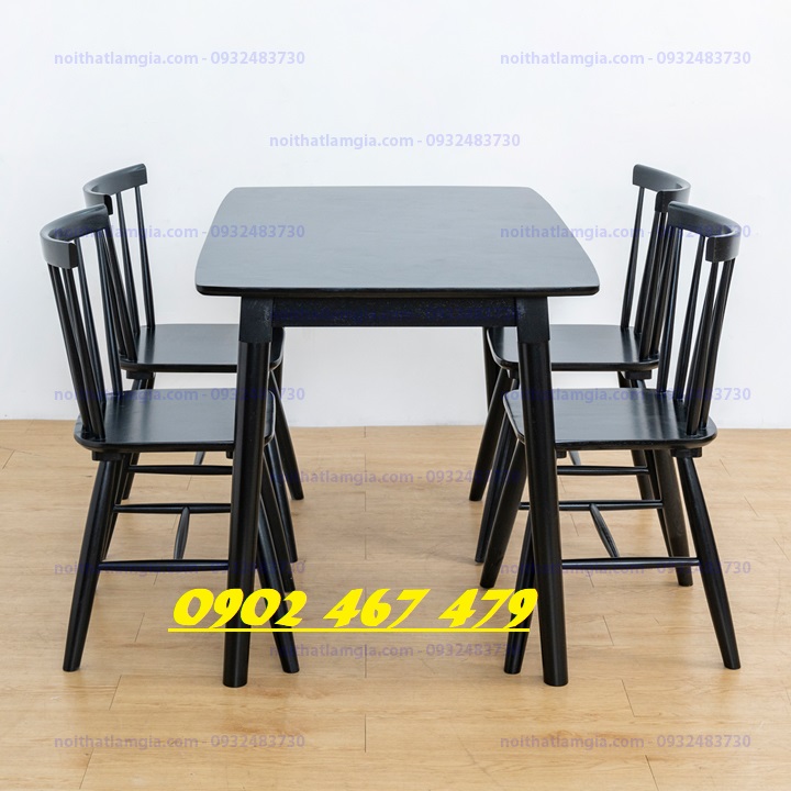 BỘ BÀN ĂN 4 GHẾ HÀNG GIAO NHANH TẠI SHOP