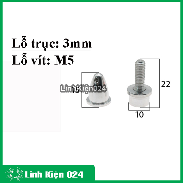 Chốt đầu đạn kẹp cánh quạt nhiều loại