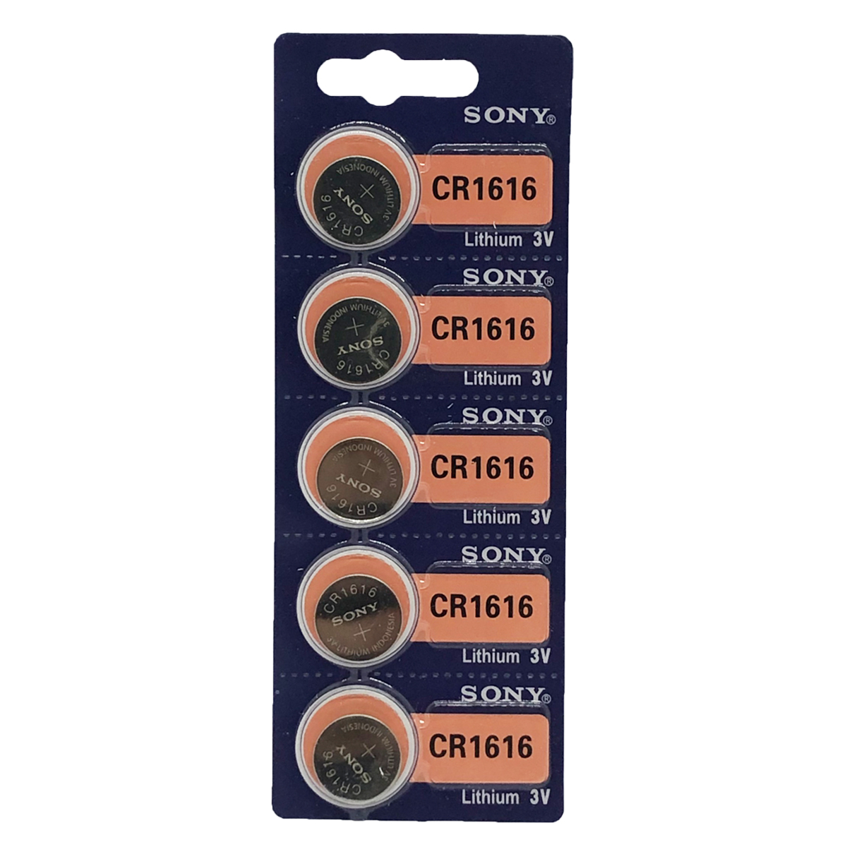 Pin cúc áo sony lithium 3v cr1220 - vỉ 5 viên
