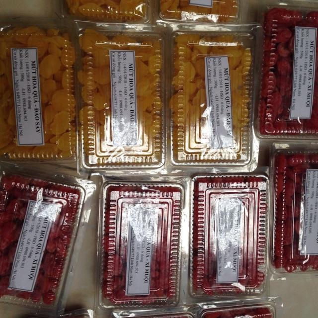 1kg xí muội đỏ bao ngon( 1kg gồm 2 bịch 500g)