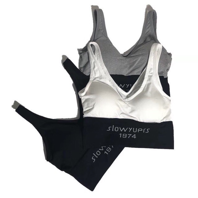 [HCM]ÁO BRA ĐAI ĐEN GYMYOGATHỂ THAO