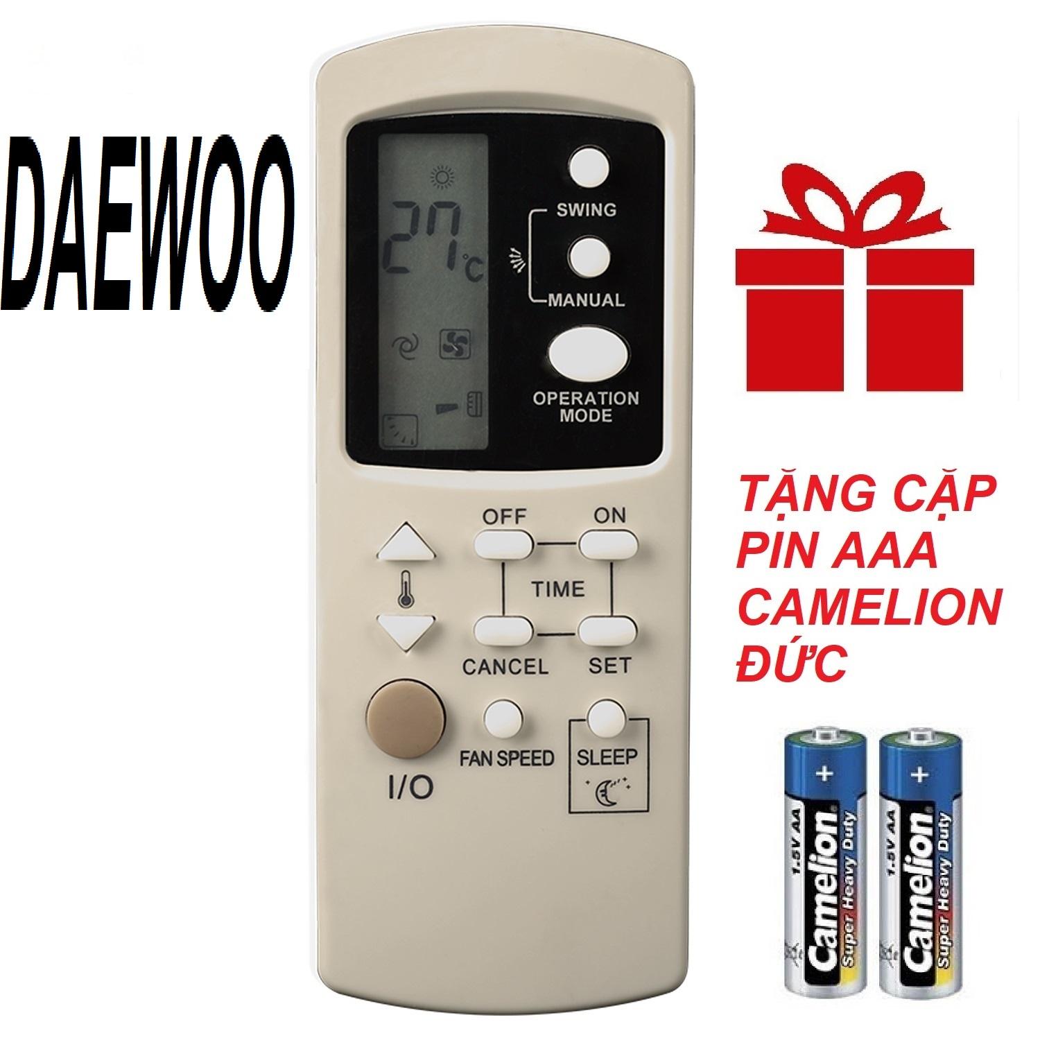 Remote điều khiển máy lạnh DAEWOO mẫu 1