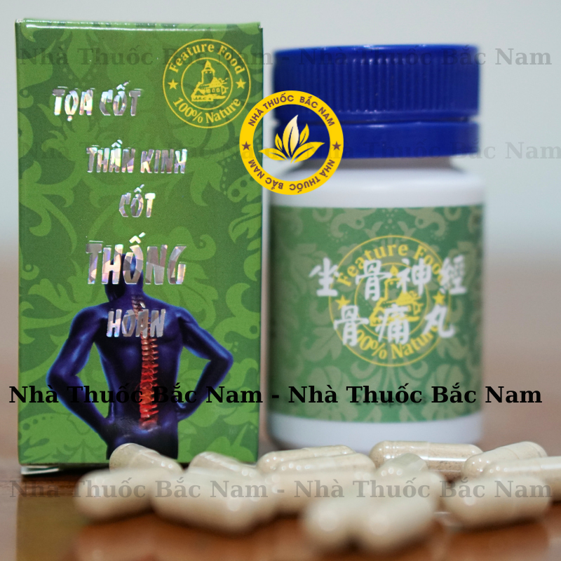 Tọa cốt thần kinh cốt thống hoàn xanh - hỗ trợ xương khớp