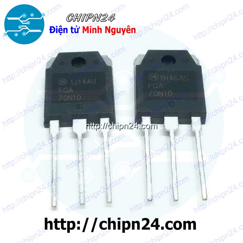 Mosfet 70n10 to-3p 70a 100v kênh n