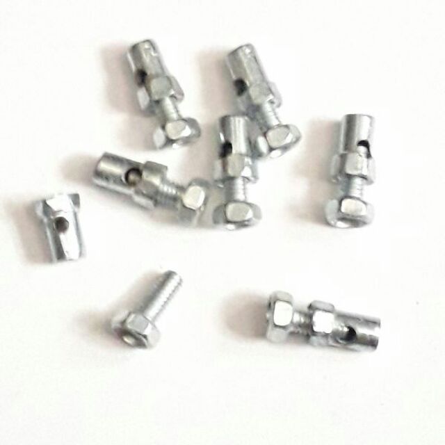 Ốc siết cáp xe đạp nhỏ x 10.con