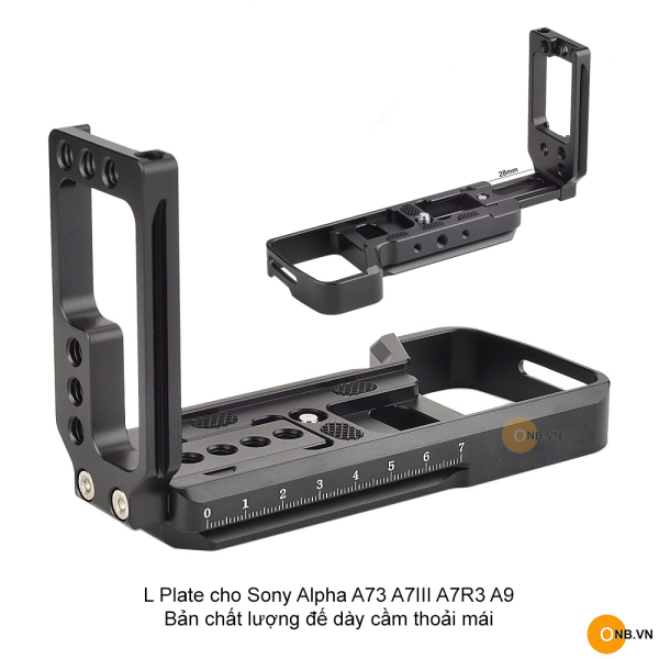 L plate khung bảo vệ L cho Sony Alpha A7III, A7R3, A9
