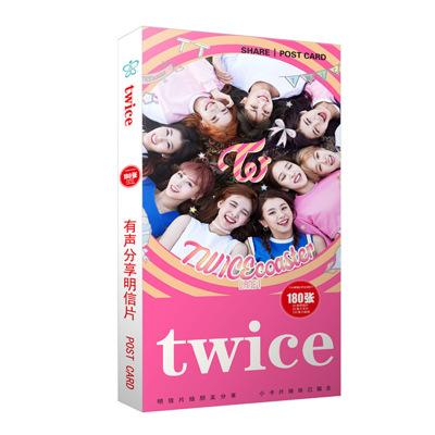Post card twice