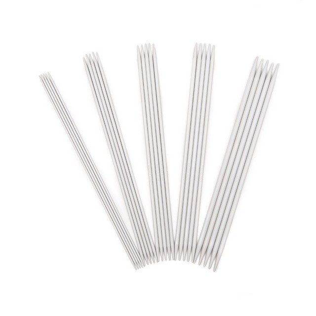 KIM ĐAN THẲNG 2 ĐẦU PONY 20cm (bộ 5 cây)