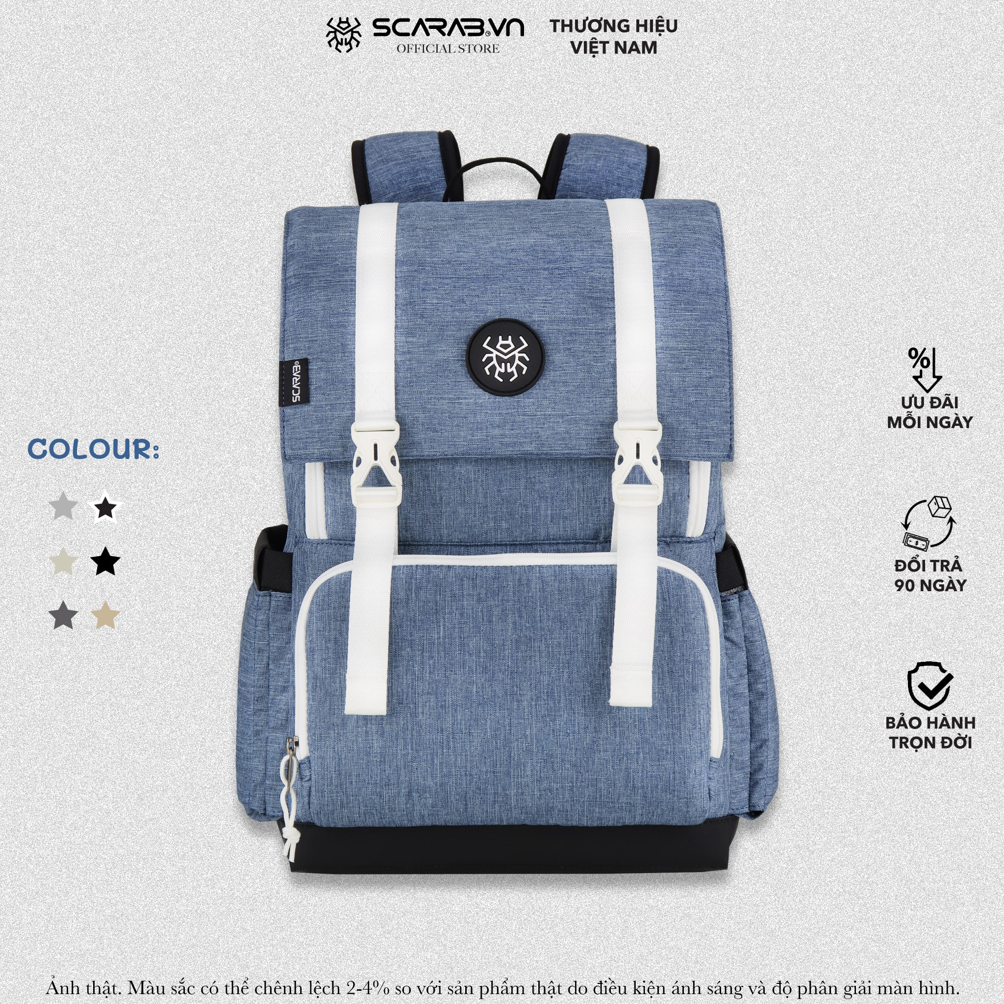 Balo Thời Trang SCARAB - MIGHTY™ Backpack Unisex