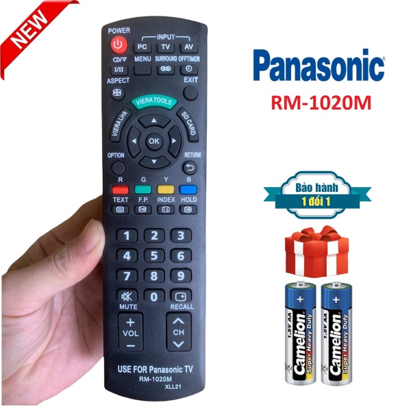Bảng giá Remote Điều khiển tivi Panasonic Smart LED LCD RM-1020M - Hàng tốt
