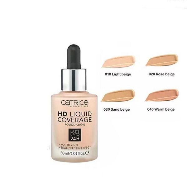 Kem nền Catrice HD Liquid Coverage Foundation