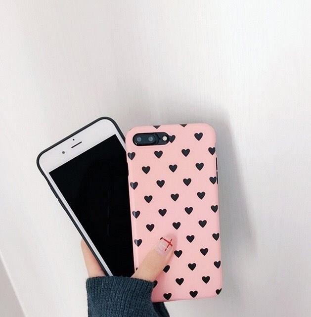 Ốp lưng silicon Iphone 6/6s, 6/6s plus hình trái tim