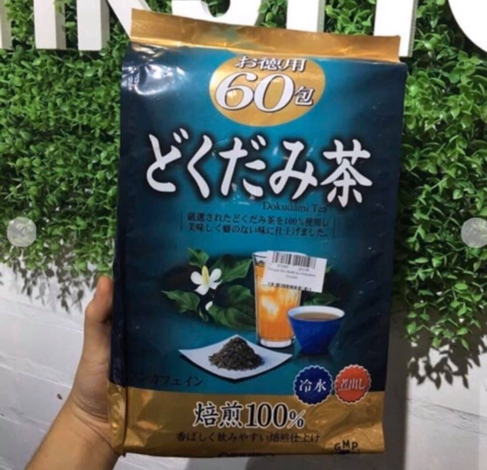 [HCM]Trà Thải Độc Diếp Cá Orihiro Dokudami Tea (gói 60 túi nhỏ)