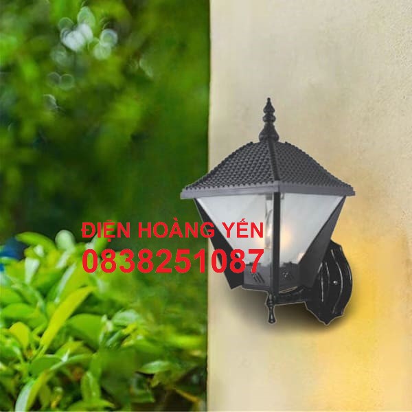 đèn vách ngoài trời cổ điển