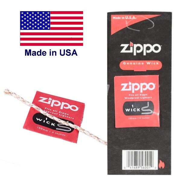 Bộ dây bấc, tím zippo, chuyên dụng cho tất cả dòng bật lửa xăng đá giữ lửa cực tốt