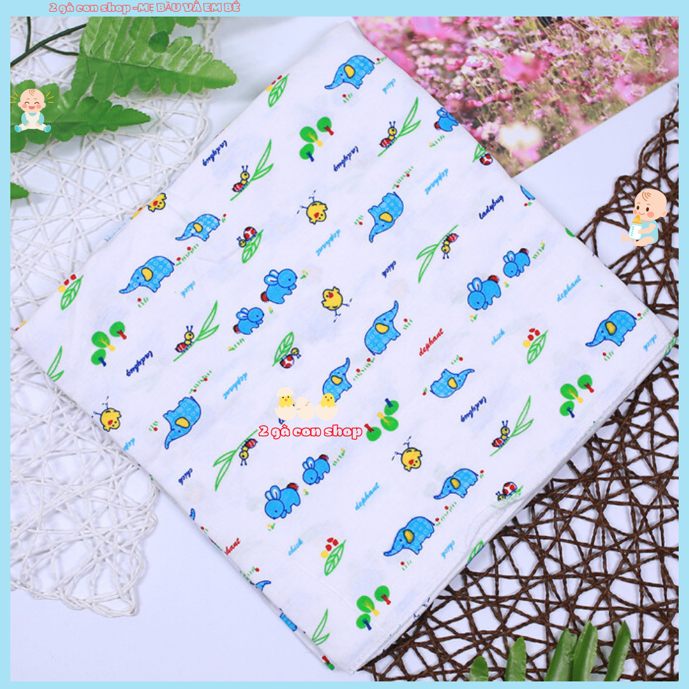 Tã vuông quấn bé KT 70x80cm cho bé sơ sinh