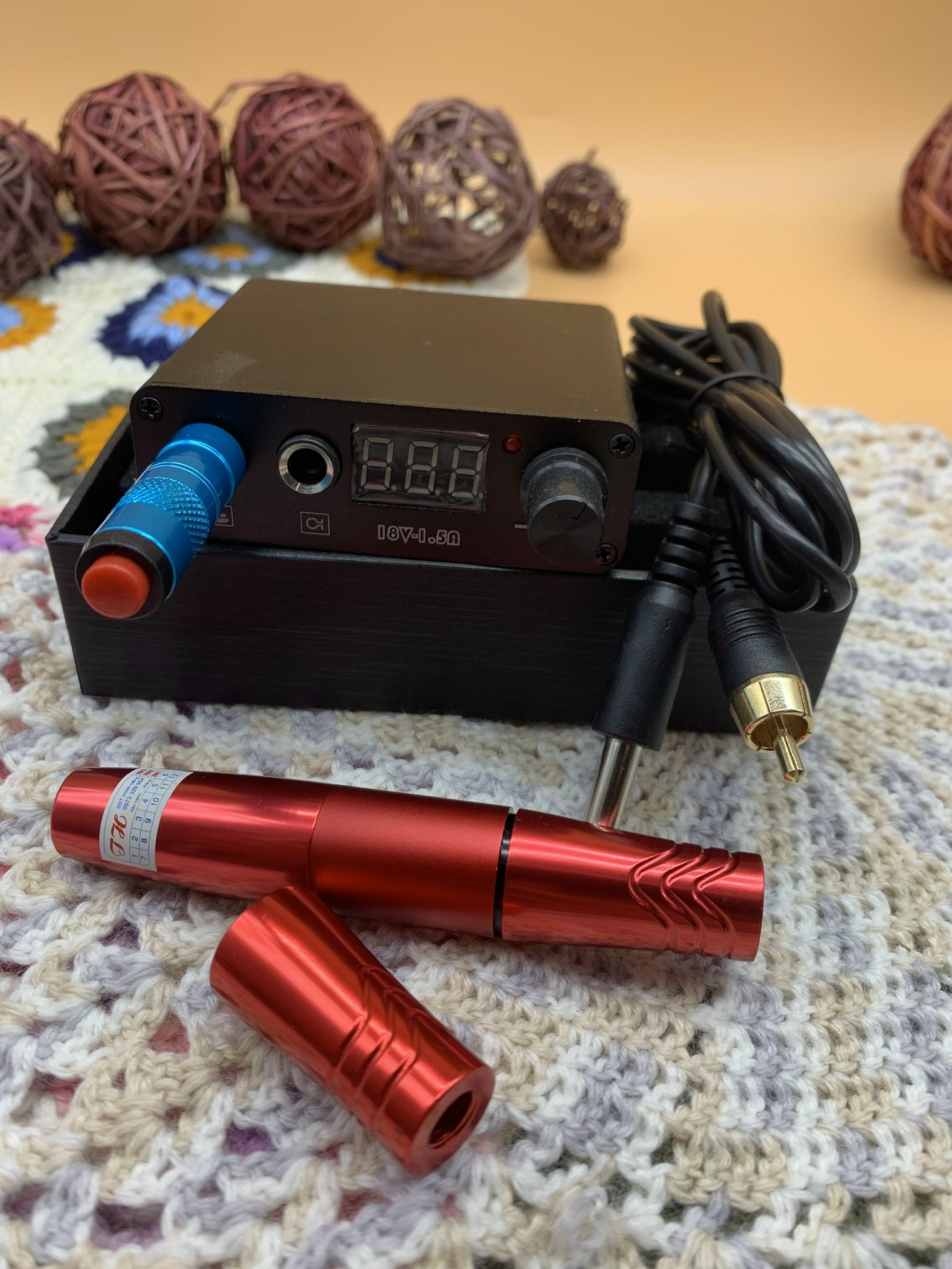 Máy pen 6.0 ,máy pen 2 đầu phun xăm mày môi mí