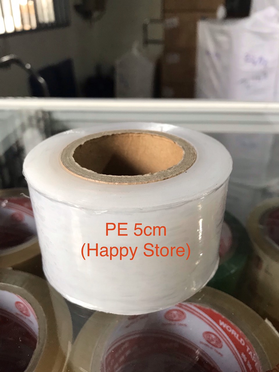 Màng pe, màng co, màng chít khổ 50mm/100mm