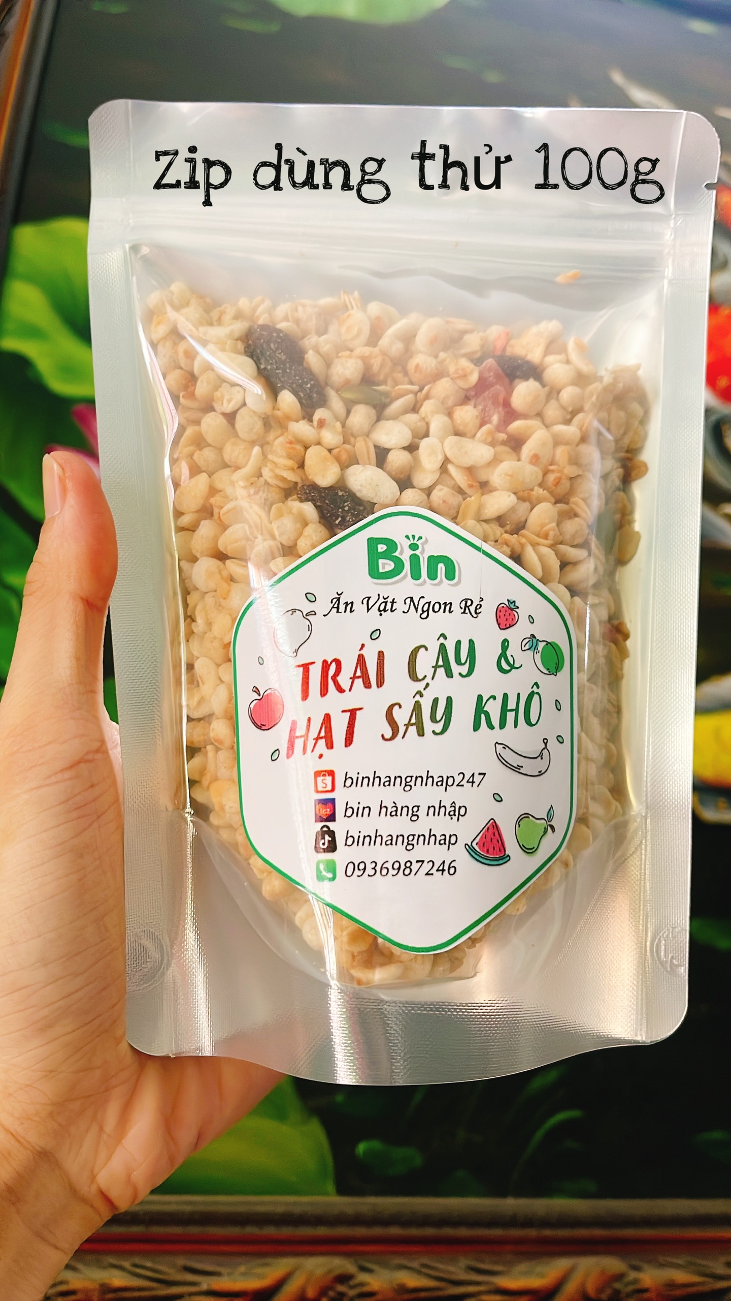 YẾN MẠCH TRÁI CÂY GRANOLA SUNRISE 300G