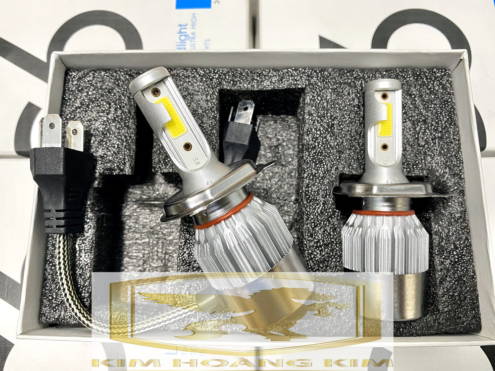 Đèn C6 chân H4 Led gắn xe máy,moto,oto....