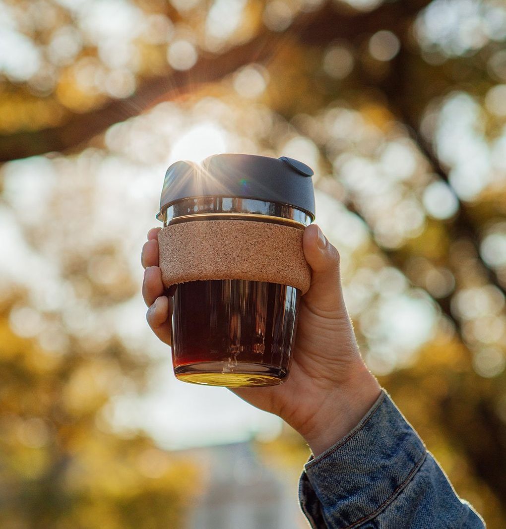 Ly Thủy Tinh Tái Sử Dụng KeepCup Cork Glass Reusable Cup