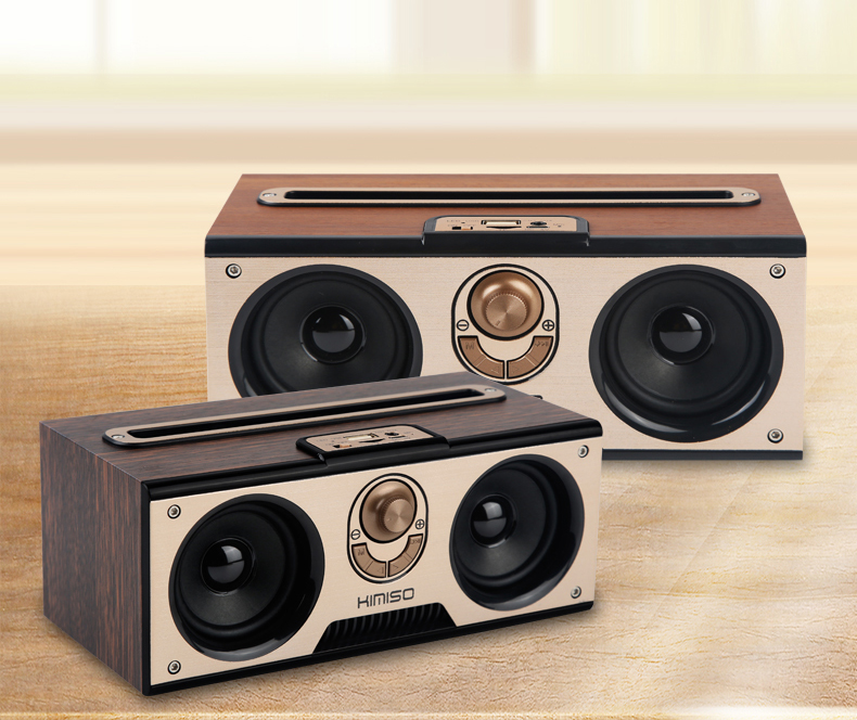 [HCM][ÂM THANH CỰC CHẤT] Loa Bluetooth Kimiso KM-7 Âm Thanh Ấm Sang Trọng Âm Lượng Lớn Loa Bluetooth 20W KIMISO KM-7 Hỗ Trợ FM/AUX/USB/TF/MIC Loa Vân Gỗ Cực ĐẹpThiết Kế Sáng Tạo Cùng Nhiều Chức Năng Được Công Nghệ Âm Thanh Mạnh Mẽ