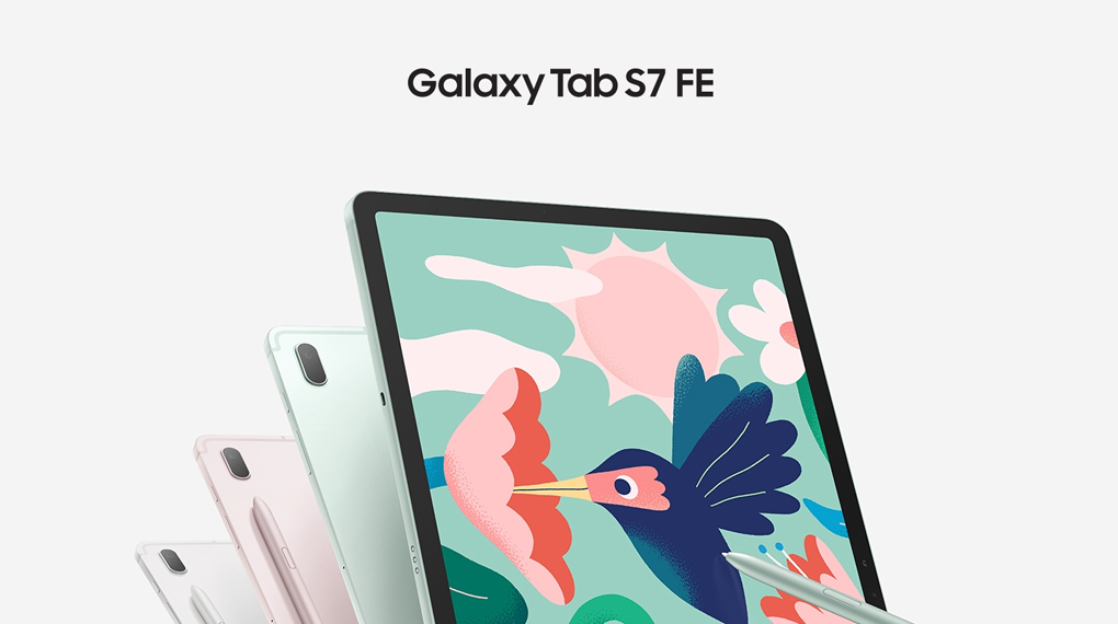 Máy tính bảng Samsung Galaxy Tab S7 FE Wifi | Màn hình 12.4" | Bút  S Pen | Chính hãng mới nguyên seal