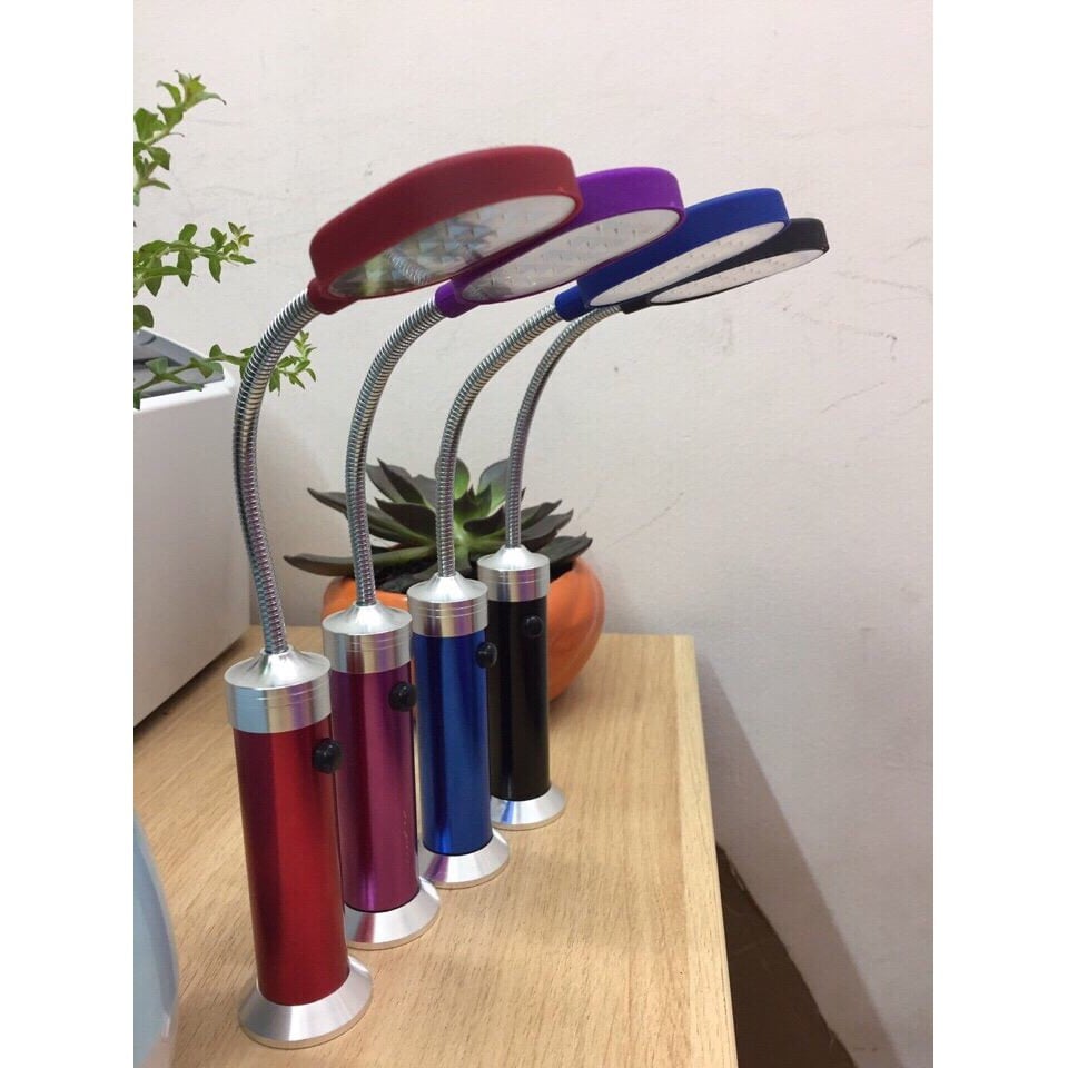 ĐÈN 15 LED ĐẾ HÍT NAM CHÂM ( XÀI PIN AA ) - KHÔNG PIN