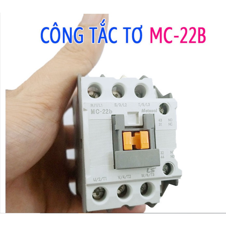 Khởi động từ 3 pha mc22 a /220 v /ls /mc