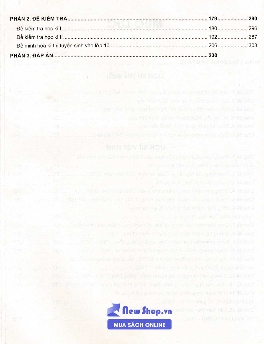 BÍ QUYẾT CHINH PHỤC ĐIỂM CAO LỊCH SỬ 9