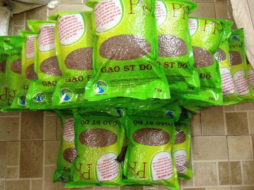 GẠO LỨT ĐỎ SÓC TRĂNG (Túi hút chân không 2kg)