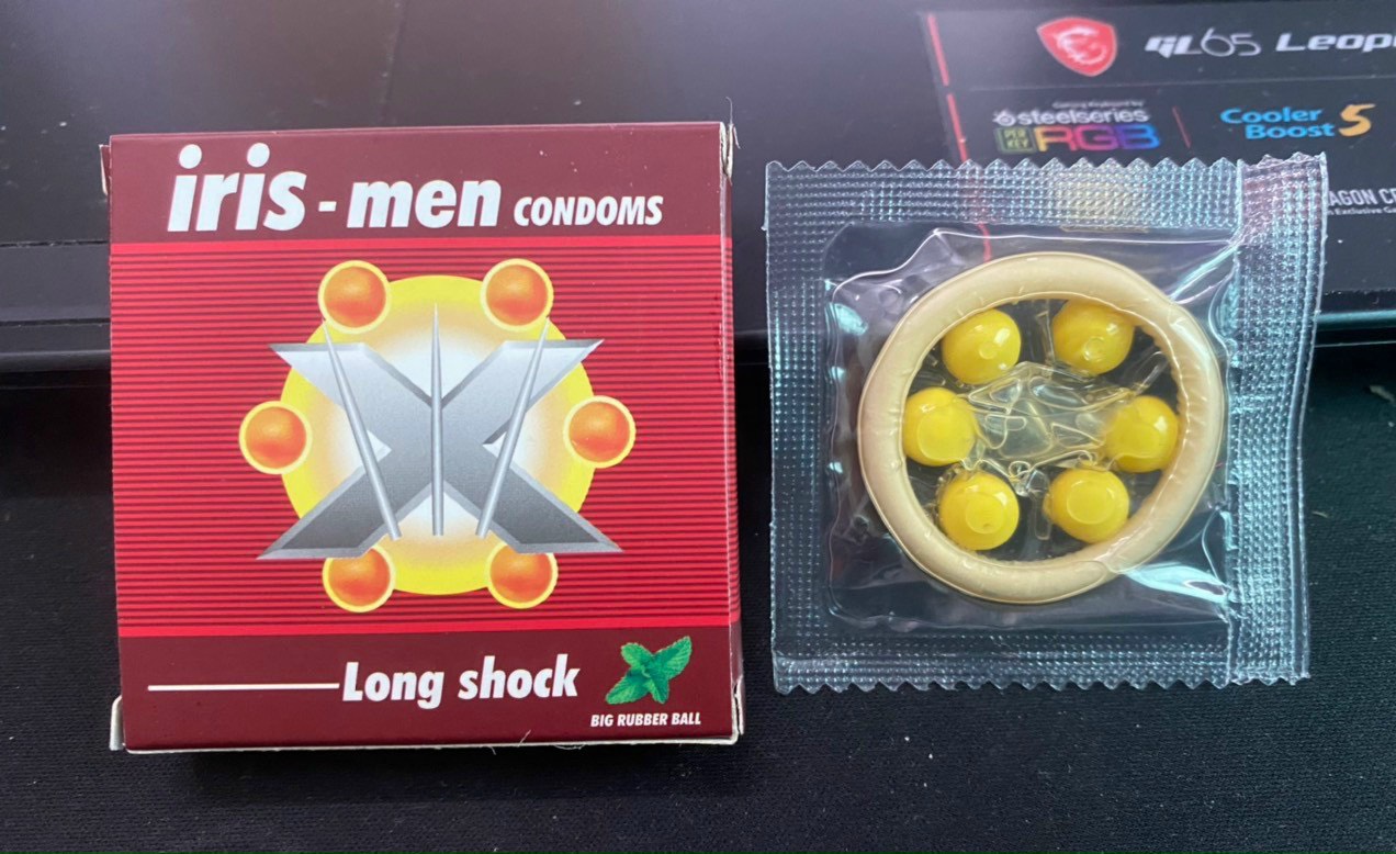 Com bo 5 chiếc BỘ 6 BI Iris men kéo dài thời gian
