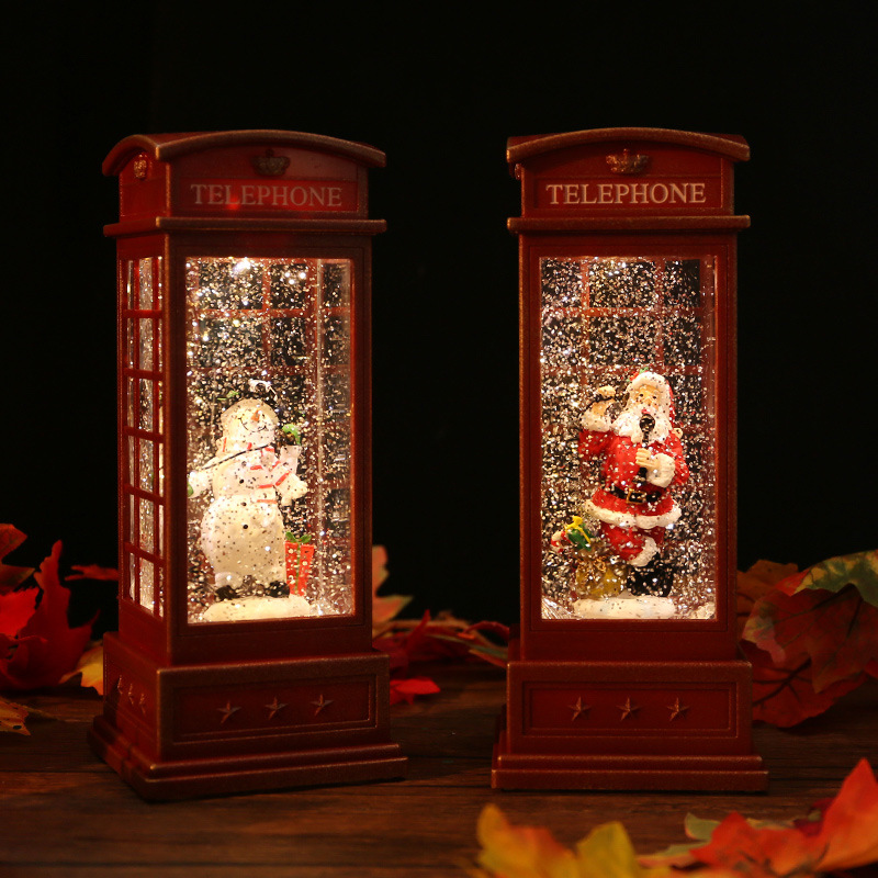 Christmas gift decorative telephone box