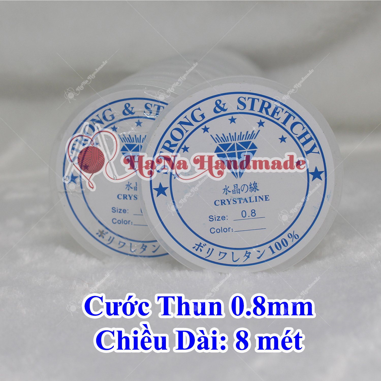 Cước thun xỏ hạt 10k/ cuộn