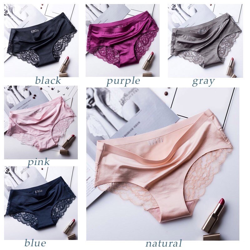 COMBO 10 QUẦN LÓT REN SU LỤA (M-2XL)